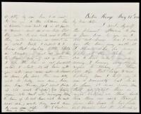 Autograph letter, signed enlisting mistreated slaves as Union soldiers in Louisiana