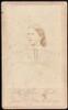 Carte-de-visite of "A Slave Girl from New Orleans" - a white slave