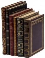 Six volumes in fine full morocco bindings