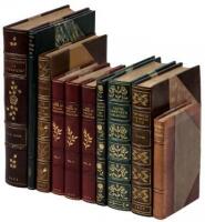 Ten volumes finely bound by John Grabau