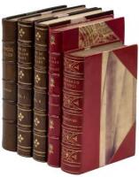 Five finely bound volumes