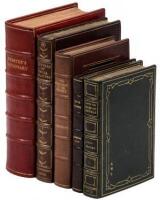 Five volumes in full morocco bindings by John Grabau