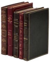 Five volumes in full morocco bindings by John Grabau