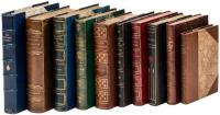 Ten finely bound volumes