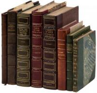 Eight volumes finely bound by John Grabau