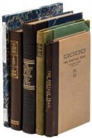 Five volumes published by the Roycrofters after the death of Elbert & Alice Hubbard