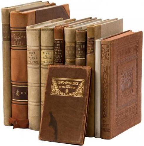 Ten works published by The Roycrofters