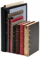 Several works on Bookbinding by John F. Grabau, and three of his binding tools