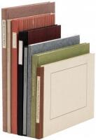 Twelve volumes of fine press books by the Windhover Press