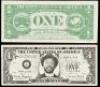 Two Dick Gregory Presidential campaign "dollars"