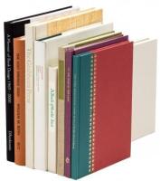 Eight volumes of fine press books by the Book Club of California