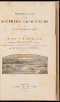 Researches in the Southern Gold Fields of New South Wales