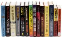 Fourteen novels of mystery and suspense by Robert B. Parker, Raymond Chandler, T. Jefferson Parker, Mark Bowden and others