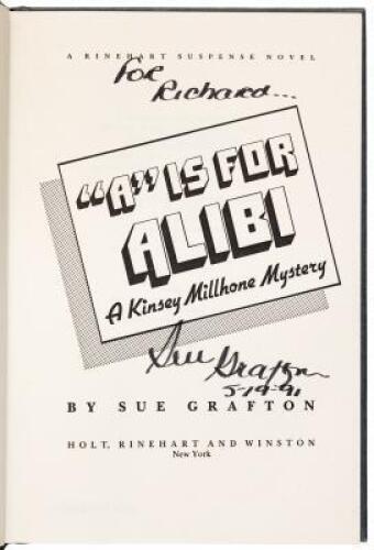 "A" is for Alibi