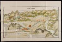 Pictorial map of the Thirteen Tombs of the Ming Emperors