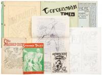 Ten fanzines or related small printings with Ray Bradbury contributions or content