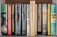 Shelf of modern literature