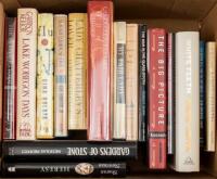 Shelf of modern literature