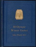 Official Report III Olympic Winter Games, Lake Placid 1932