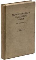 Menzies' Journal of Vancouver's Voyage, April to October, 1792