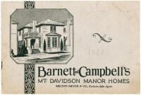 Barnett and Campbell's Mt. Davidson Manor Homes