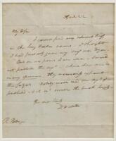 Autograph Letter Signed, regarding the Snug Harbor cause