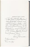 Memoirs: Year of Decisions [and] Years of Trial and Hope - Inscribed to David Lloyd, White House Staff Member, Executive Assistant to President Truman, and Executive Director, Harry S. Truman Library, Inc.