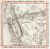 Railroad Map of California