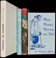 Four signed volumes on skiing