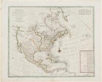 Bowles's New Pocket Map of North America Divided into its Provinces, Colonies, States, etc., by J. Palairet, Geographer, Lately Revised and Improved with Many Additions from d'Anville, Michel, & Bellin, by J. Delarochette