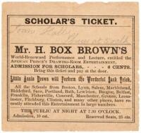 Famed Fugitive Slave as the first African-American Magician