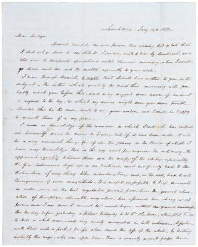 Superb Virginia letter on insubordinate slaves, by Calhoun’s alter ego