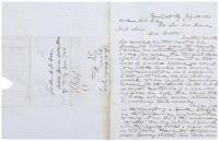 Letter regarding Anti-Slavery Missionary in Kentucky