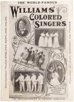 1910 Williams’ Jubilee ‘Colored Singers’ Song Book