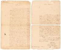 Letter from Francisco Tacon, brother of Miguel Tacon, Governor of Cuba