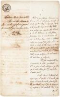 Manuscript document regarding the complaints of a British Seaman in Cuba