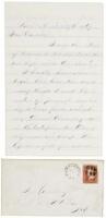 Letter awaiting President Grant&rsquo;s Inauguration