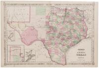 Johnson's New Map of the State of Texas