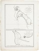 Plan du Port de St. Diego en Californie situ&eacute; par 32o 39" 0' de latitude Nord et 12o 4' 0" &agrave; l'Ouest de St. Blas Lev&eacute; en 1782