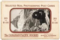 Twenty photo post cards of the Canadian Pacific Rockies