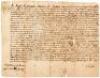 Colonial Virginia Land Indenture, 1761