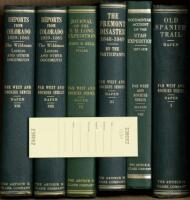 Shelf of works from the Far West and the Rockies Historical Series