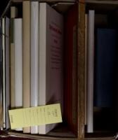 Shelf of Americana, including some by the Book Club of California