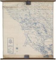 Map of Sonoma & Marin Counties, Cal