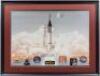 Mercury 7 - Limited Edition print signed by six Mercury astronauts and the widow of the seventh