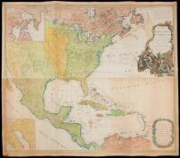 A New Map of North America, with the West India Islands, Divided According to the Preliminary Articles of Peace Signed at Versailles 20 Jan. 1783, wherein are Particularly Distinguished the United States and the Several Provinces, Governments, etc., which