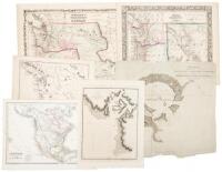Collection of 18 maps primarily of the Pacific Northwest