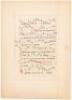 Antiphonal leaf on vellum
