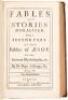 Fables of Aesop and Other Eminent Mythologists: With Morals and Reflections [with] Fables and Stories Moralized, being a second part of the Fables of Aesop... - 2