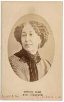 Carte-de-visite French photograph of George Sand